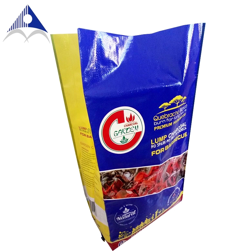 Custom design print empty 1kg 2kg 2.5kg 3kg 5kg bopp laminated pp plastic bag.